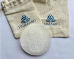 Hamsa Selenite Plate - Image 2